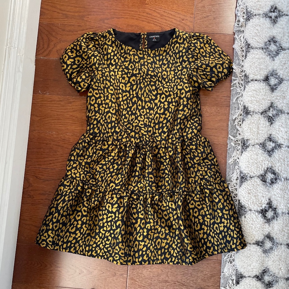 Party dress, navy/gold